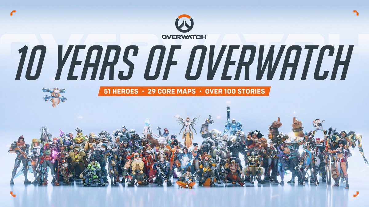 Overwatch святкує 10-річчя з моменту релізу