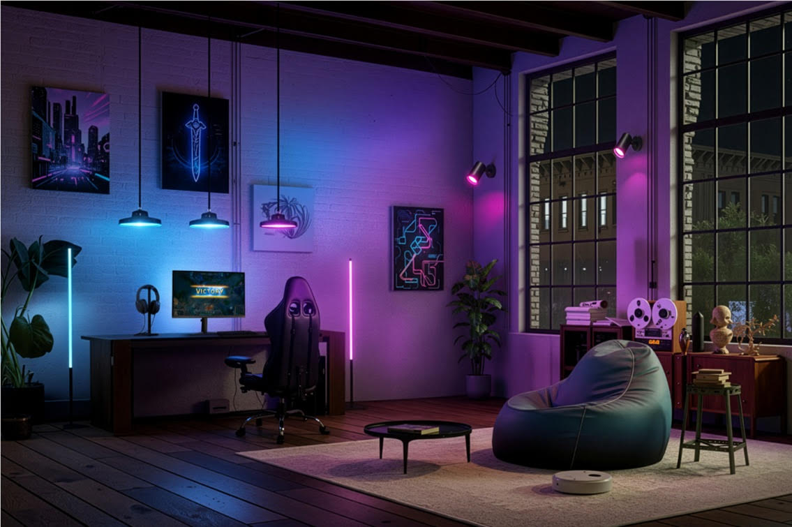 Philips Evnia анонсує AmbiScape, що синхронізує підсвітку кімнати з монітором