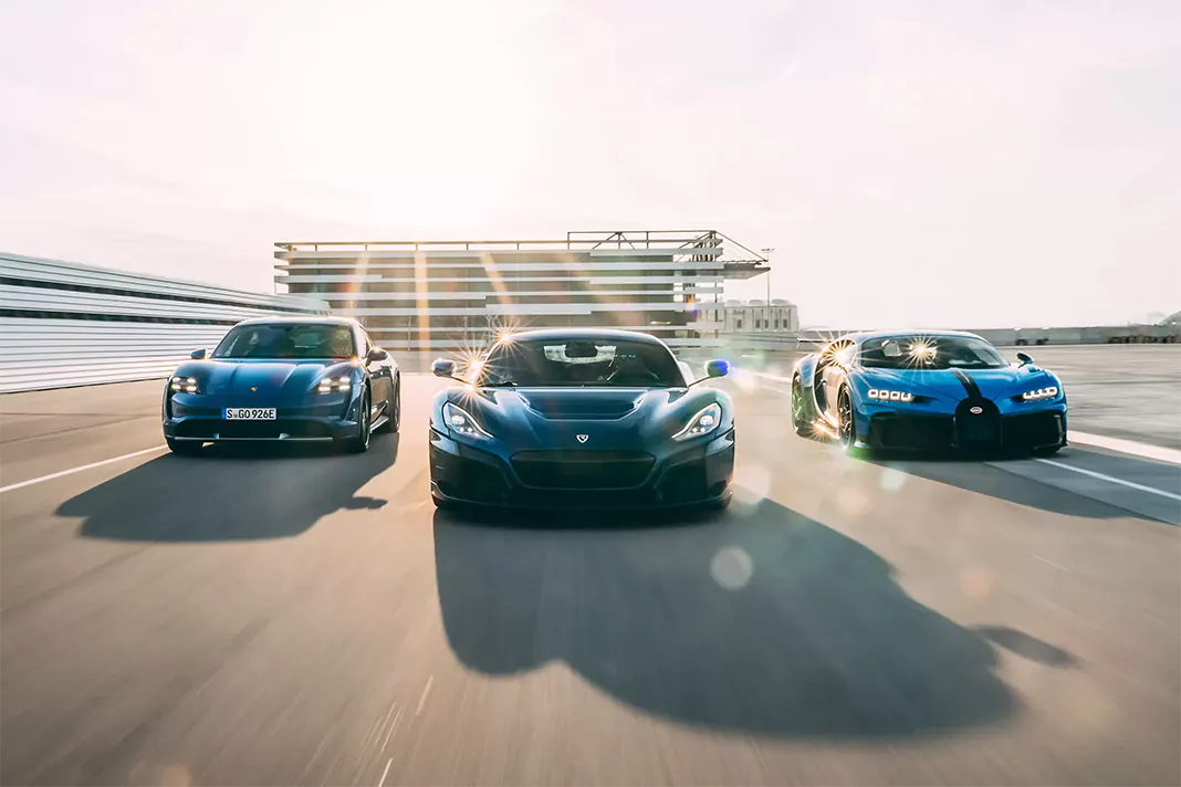 Porsche продала свою частку в Bugatti Rimac