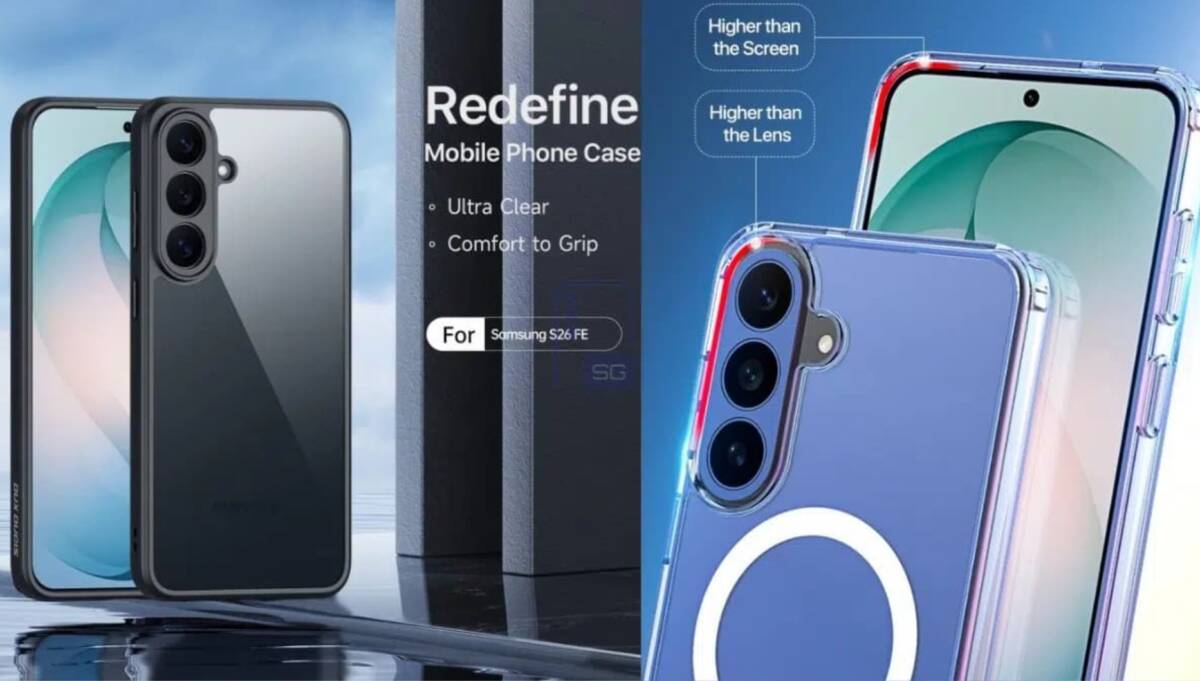 Samsung Galaxy S26 FE вперше показали на рендерах