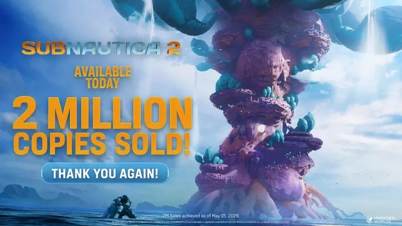 Subnautica 2 встановлює абсолютний рекорд: 2 мільйони копій за рекордні …