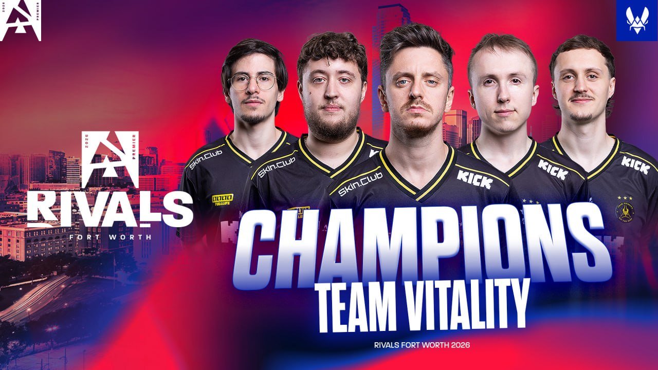 Vitality стали чемпіонами BLAST Rivals Season 1 2026, обігравши NaVi