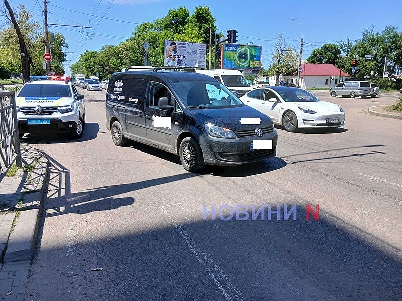 Volkswagen збив пішохода у центрі Миколаєва