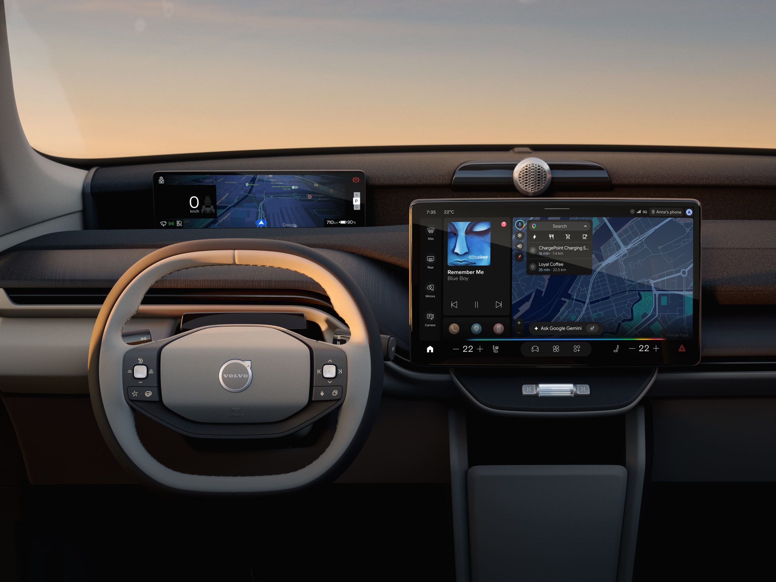 Volvo в Україні отримають ШІ Gemini від Google