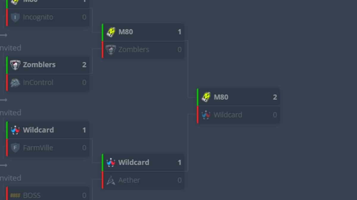 Wildcard та M80 пройшли у фінал турніру, не зігравши жодної …