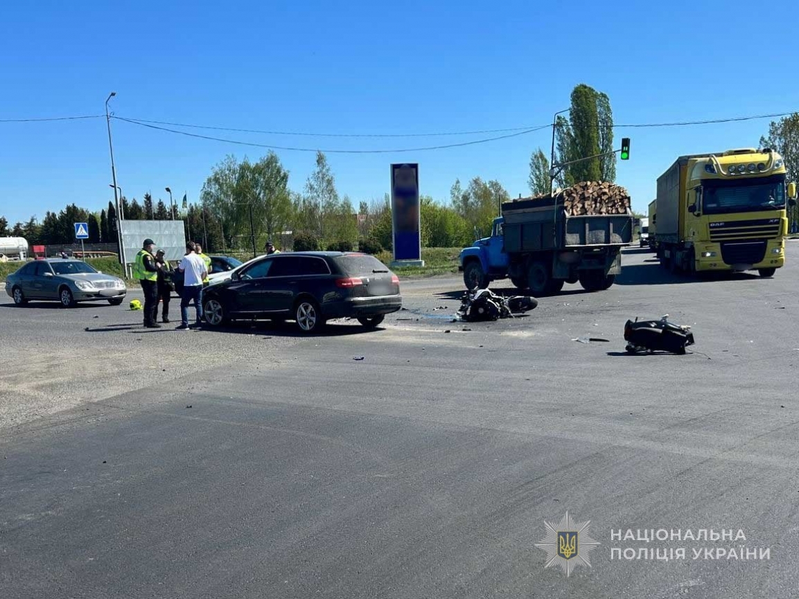 В ДТП у Ковелі загинув 18-річний мотоцикліст