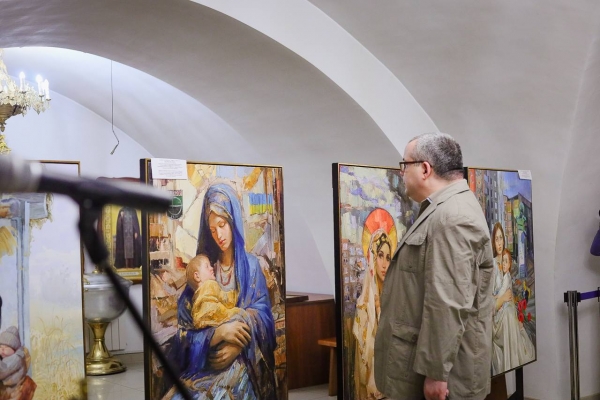 У Вінниці відкрили духовно-мистецький проєкт «Молитва за Україну»