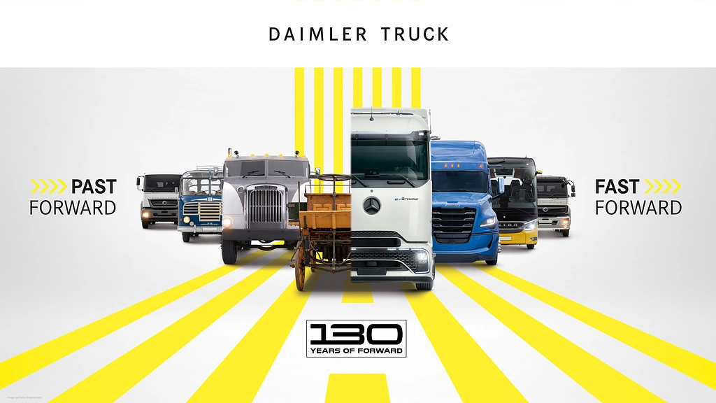 Daimler Truck запускає глобальну кампанію до 130-річчя вантажівки