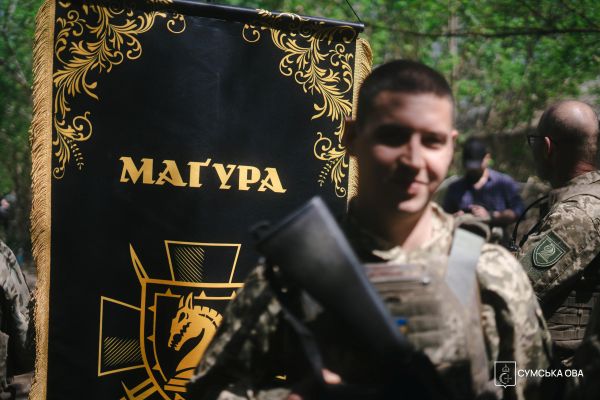 Бригаді «Маґура» на Сумщині передали допомогу для виконання бойових завдань