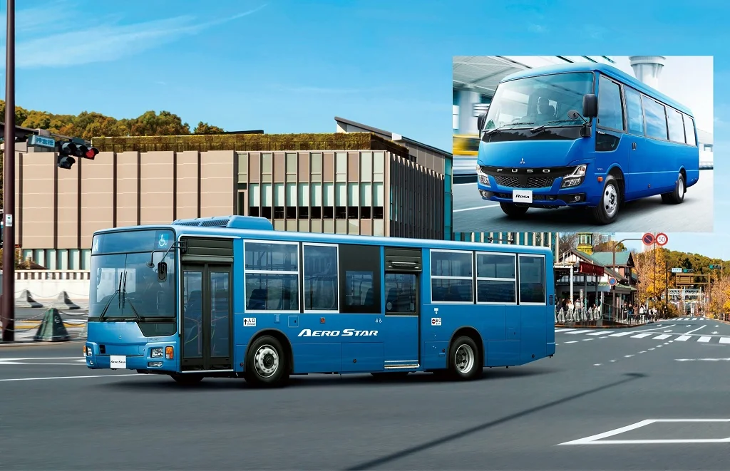 Mitsubishi Fuso представляє два нових автобуси