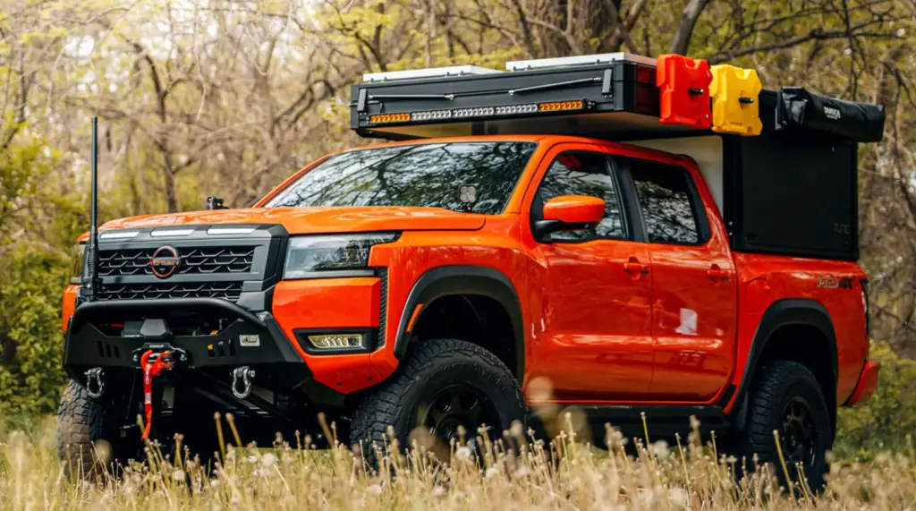 Nissan показав екстремальну версію Frontier: кемпер, V6 і повна автономність