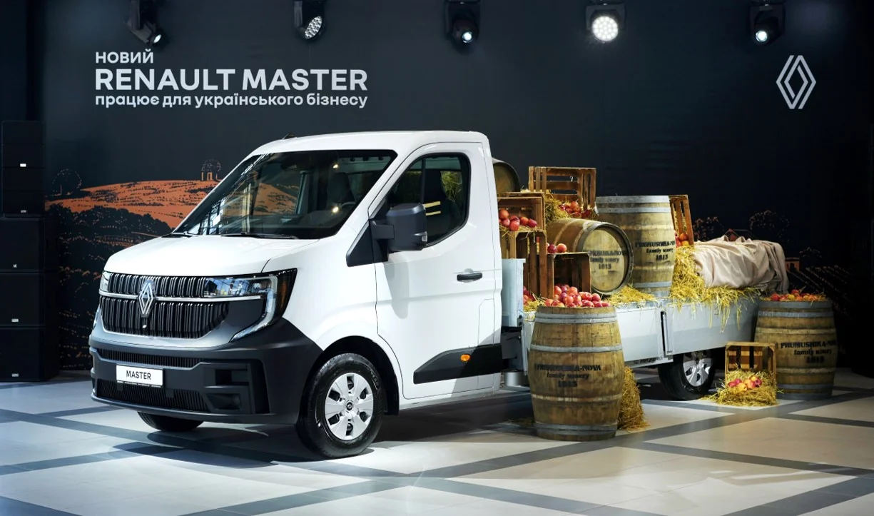 Новий Renault Master прийшов в Україну (ВІДЕО)