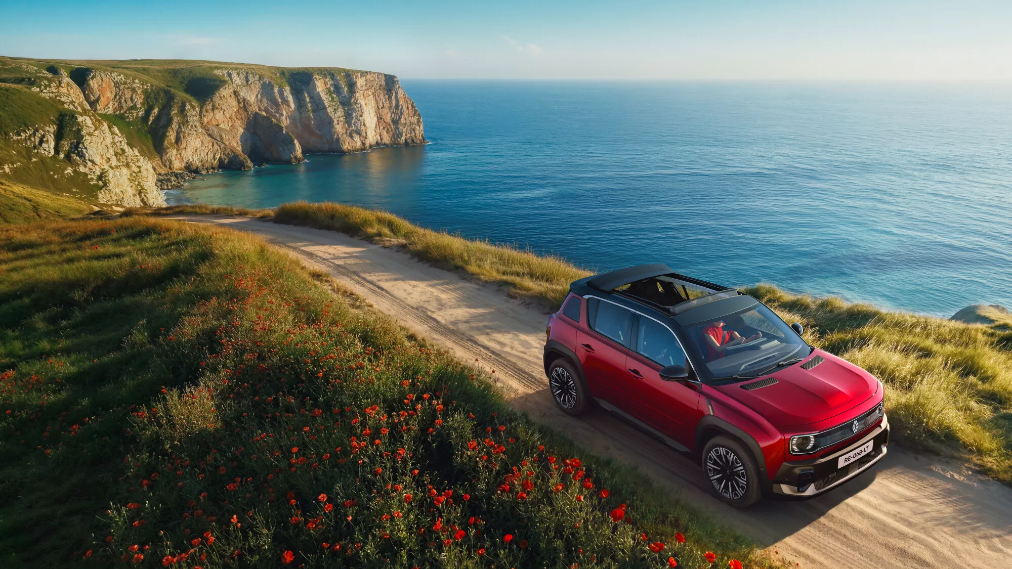 Renault 4 E-Tech отримав нестандартну версію з брезентовим дахом