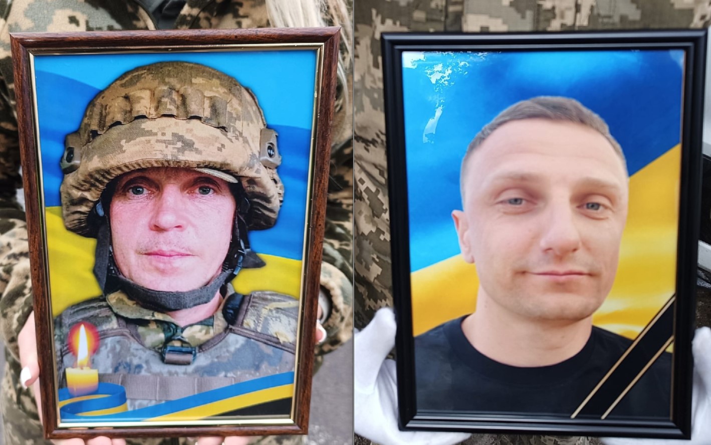 У Сумах попрощалися із двома захисниками України