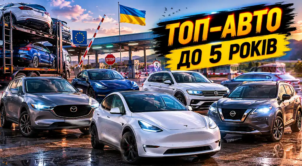 Tesla, Mazda та Nissan: ТОП вживаних авто до 5 років, …