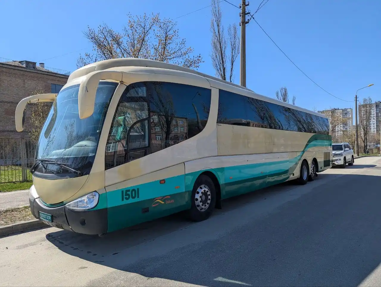 У Києві помічено автобус Irizar з революційним дизайном